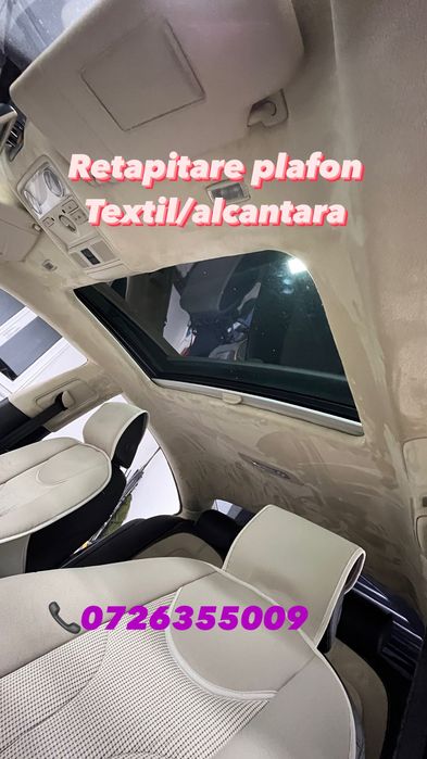 Retapitez plafoane auto