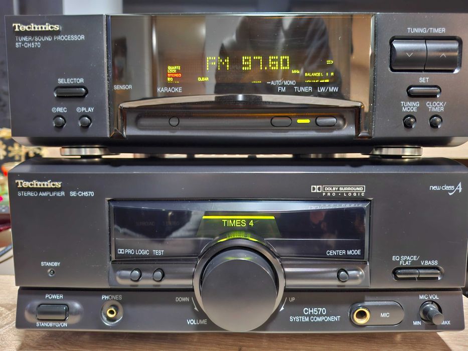 Technics SE-CH 570 amplificator + procesor ST eq