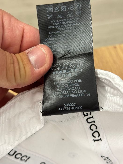 Sapca Gucci Baseball culoare Alb