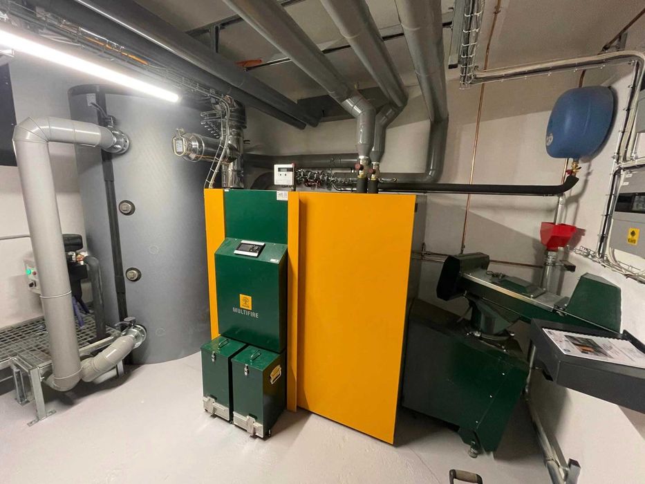 Centrale termice pe tocatura de lemn, peleti, rumegus, 15-300 kW