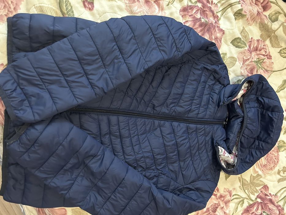 Geaca fas primavara/toamna bleumarin