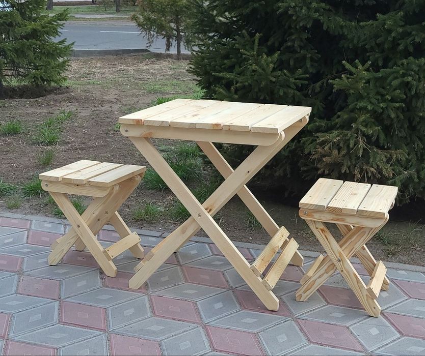 Столы стулья складные садовая мебель