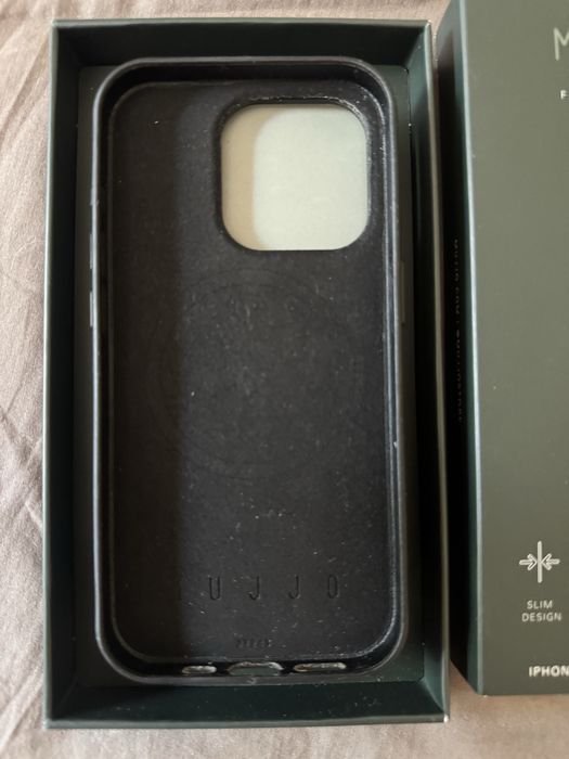 Mujjo Премиум кейс Iphone 15 Pro