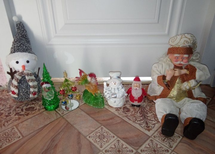 Новогодный украшение настольный