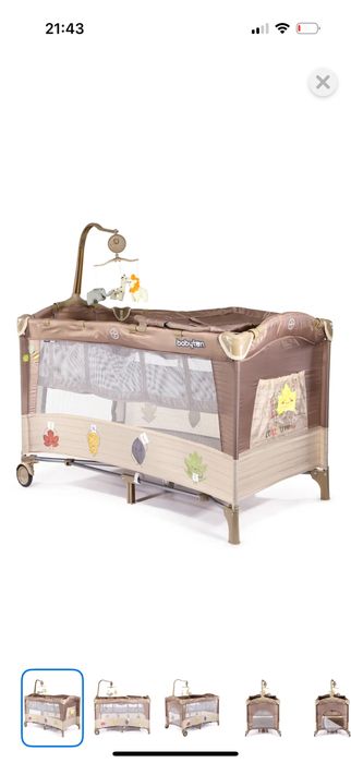 Манеж-кровать Babyton