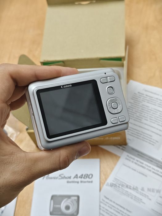 Canon PowerShot A480 мыльница