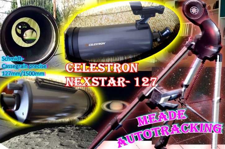 За астрофотография, наблюдение- рефрактор/рефлектор, може с монтировка