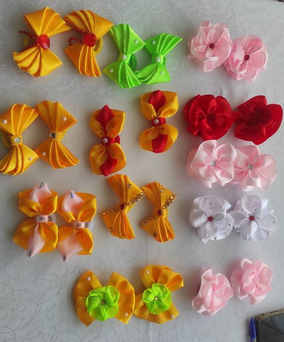 Бантики ручная работа для девочек