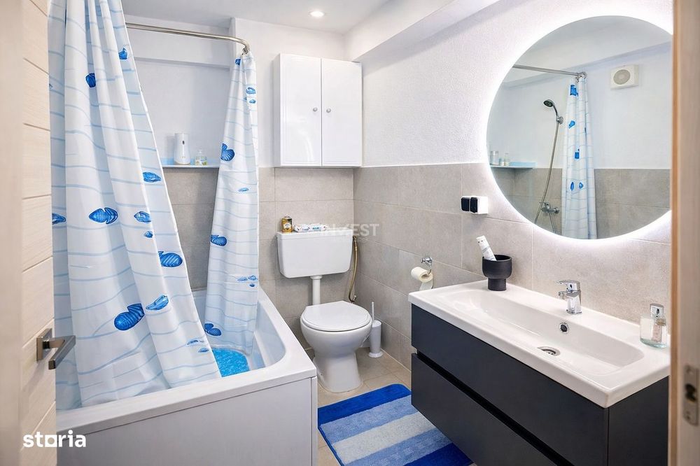 Apartament cu 2 camere mobilat si utilat in Bucium-Visani