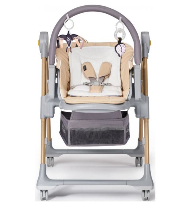 Столче за хранене KinderKraft - Lastree, дървесно