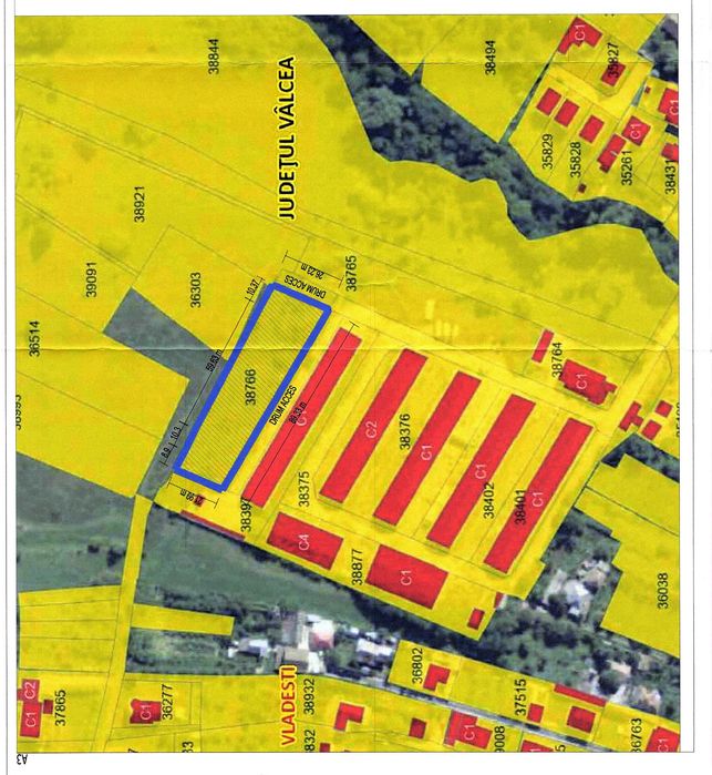 Vanzare teren industrial in Vladesti