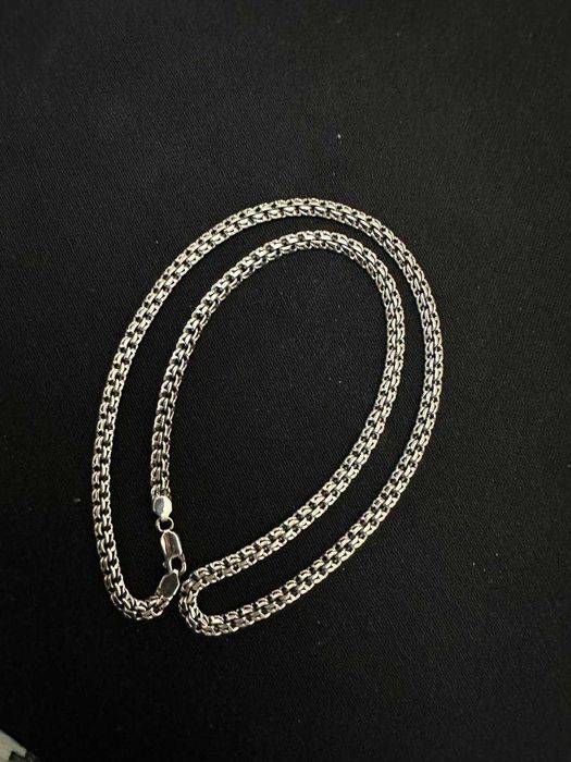 серебряная цепь бисмарк 36 грамм классическое универсальное