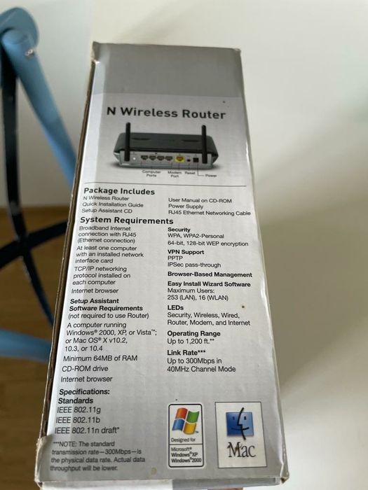 Vând Router wireless Belkin 300 Mbps