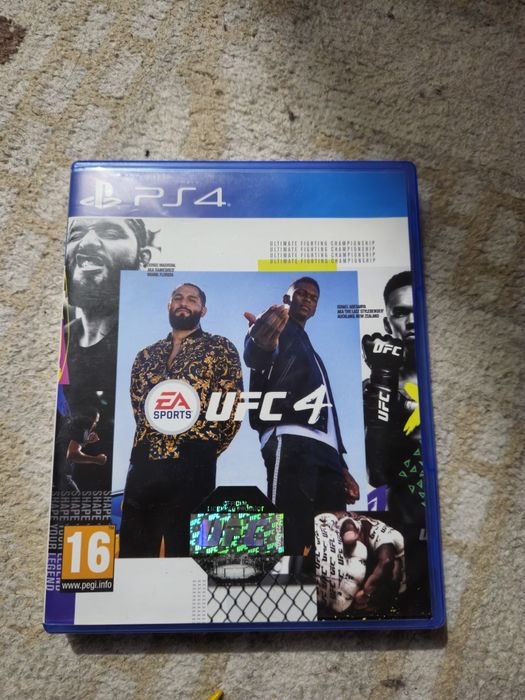 Диск UFC4 на PS продаю
