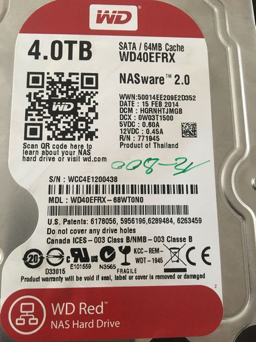HDD asta WD 4 gb