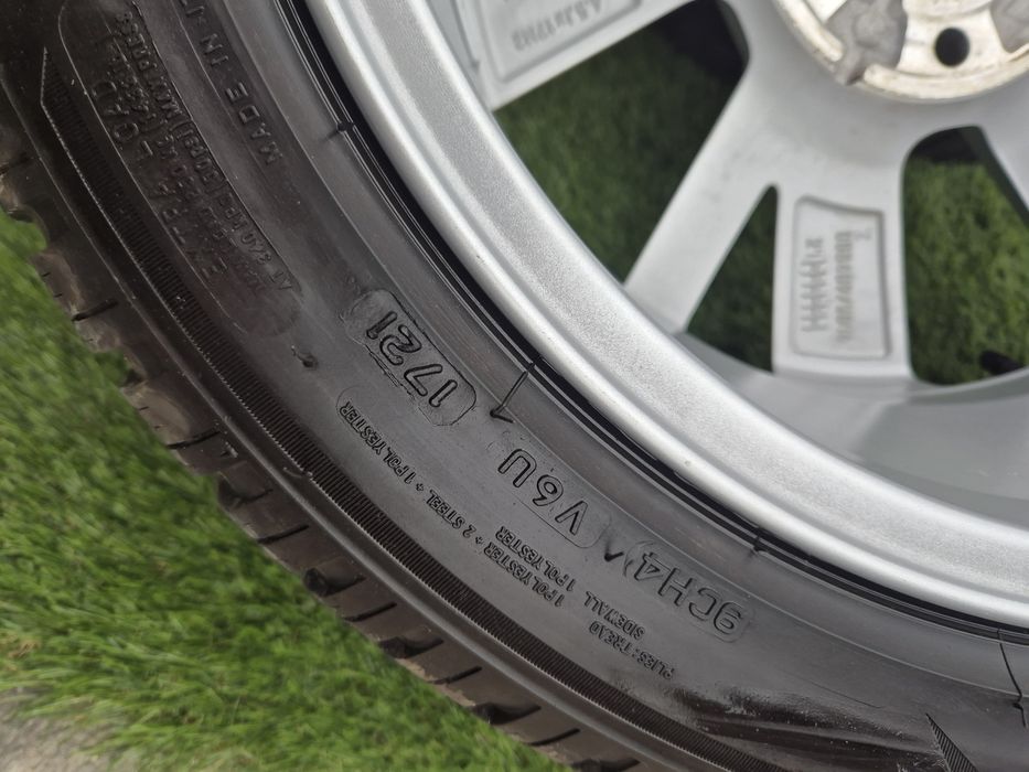 Jante ca noi R 17 5x112 Golf 8 cu 205 50 17 Bridgestone