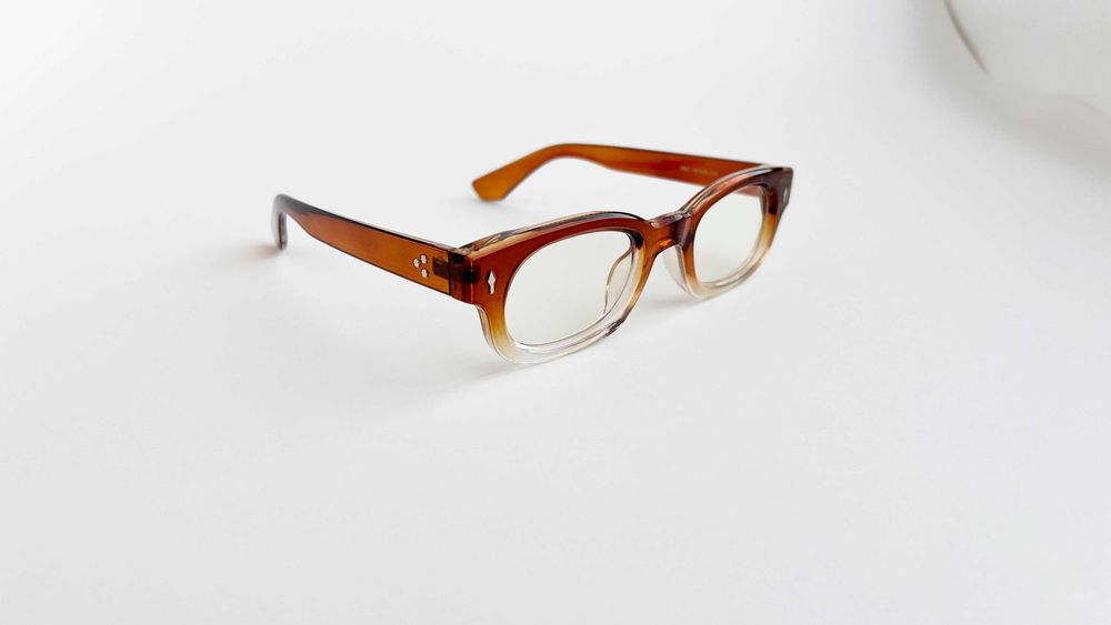 Rame ochelari Eleganti Dreptunghiulari - Albastre Degrade