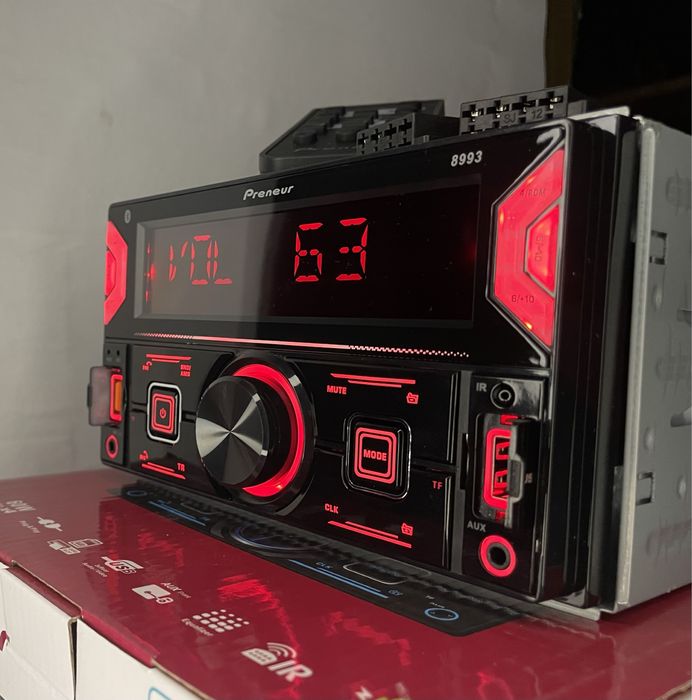 pioneer mafon kattasi yangi madel Blutus Usb aux radio