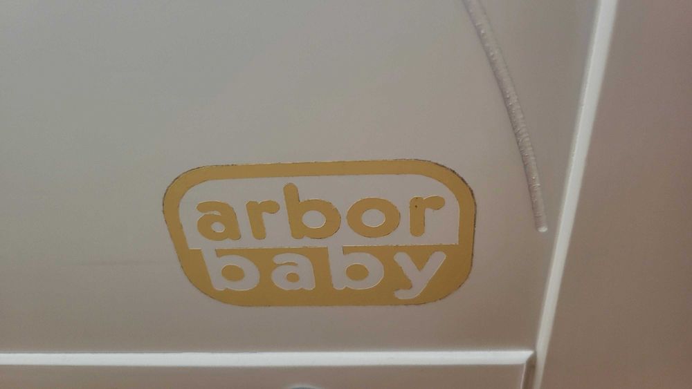 Дървено легло с мече Арбор и матрак Sonel