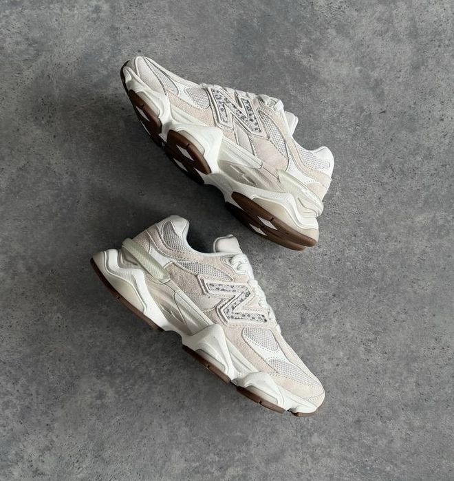 New Balance 9060 Sea Salt Leopard Print