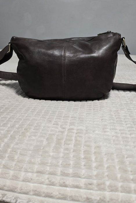 Дамска оригинална италианска чанта от естествена кожа. GENUINE LEATHER / BORSE IN PELLE / MADE IN ITALY“.   В