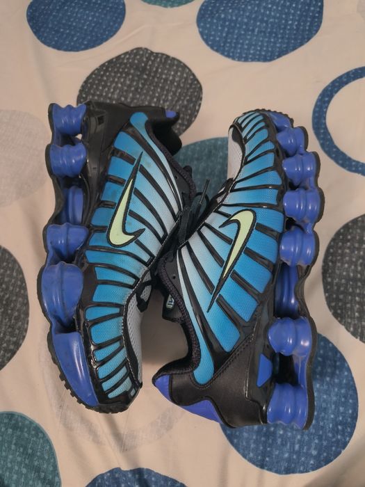 Nike shox tl  black/ vapor green- Racer blue  42,5