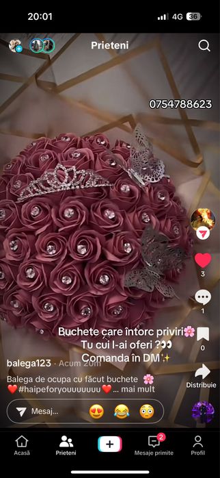 Buchete de trandafiri