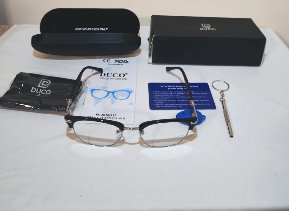 Ochelari DUCO protecție ecrane, anti lumină albastră, anti-reflexie