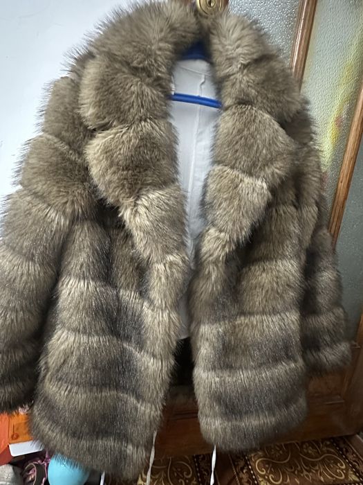 Шуба зимные теплые