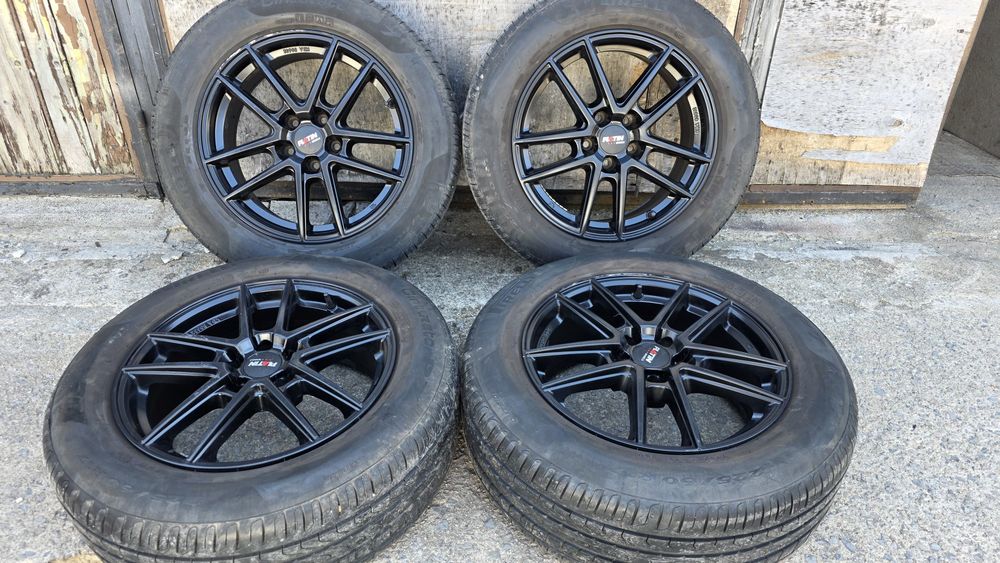 Джанти 17"ANZIO 5х112 7.5j ET35 / 66.5 Гуми 2022 225/60/17 Pirelli Cinturato P7