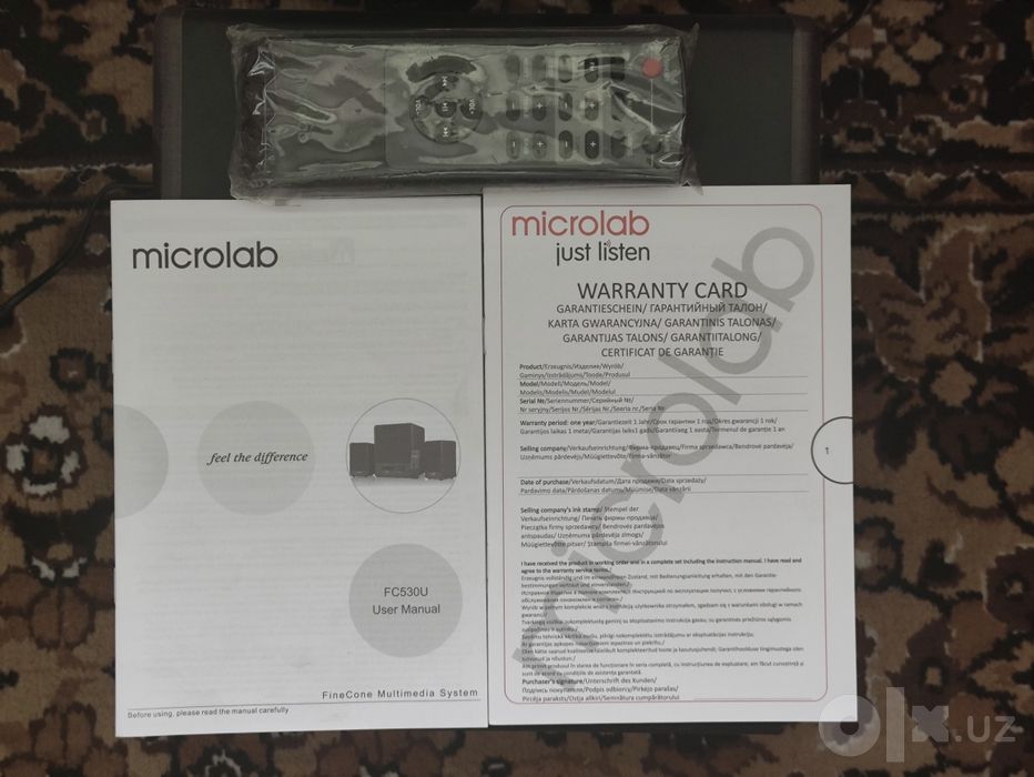Microlab FC530U yengi de sotiladi aybi yoq