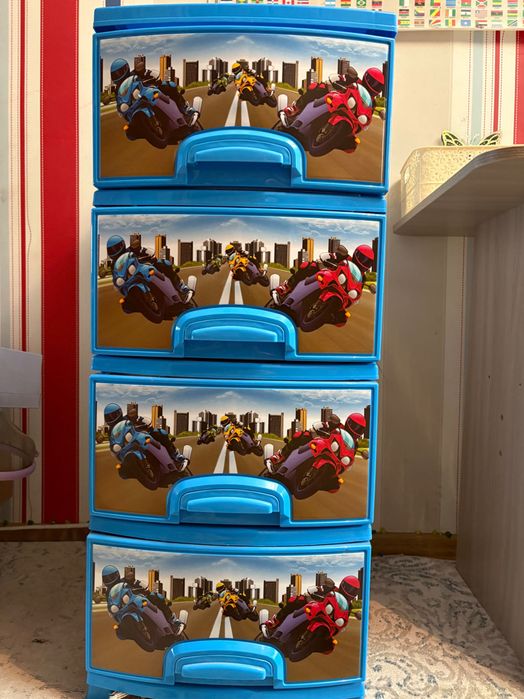 Комод пластиковый