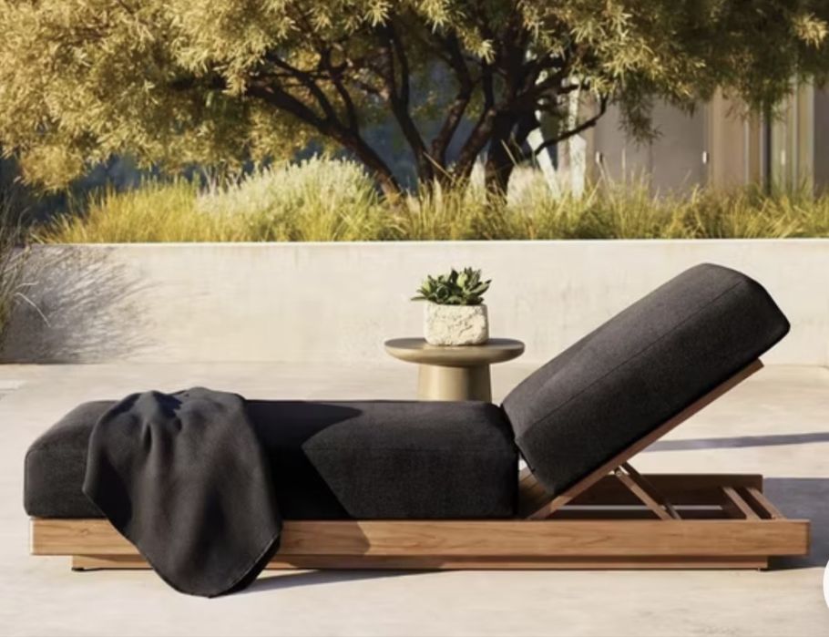 Sezlong piscina lemn