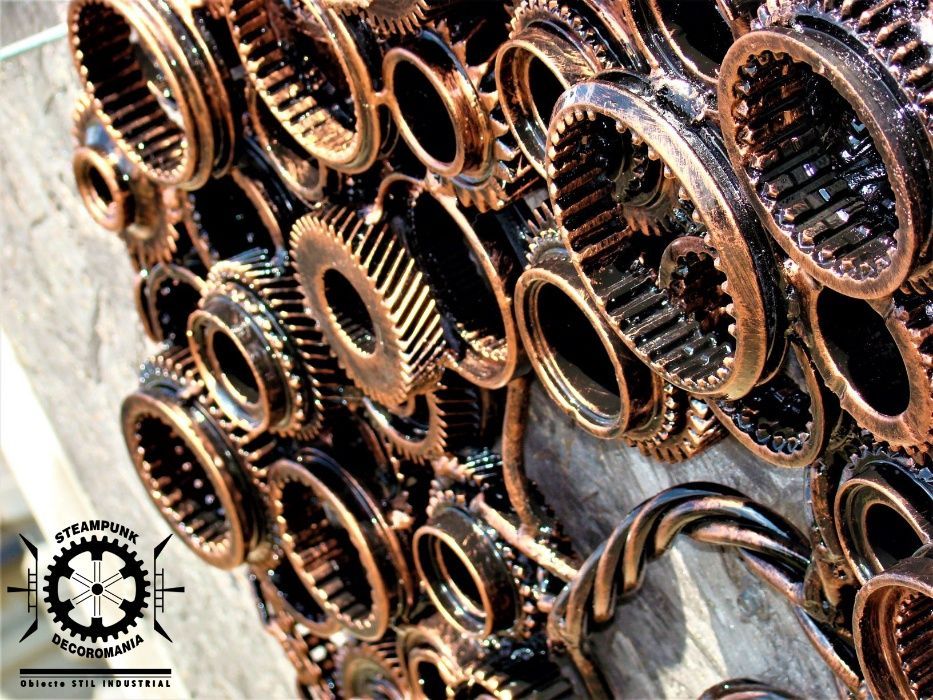 Copacul abundentei/Pomul abundentei.Decor Steampunk, stil industrial