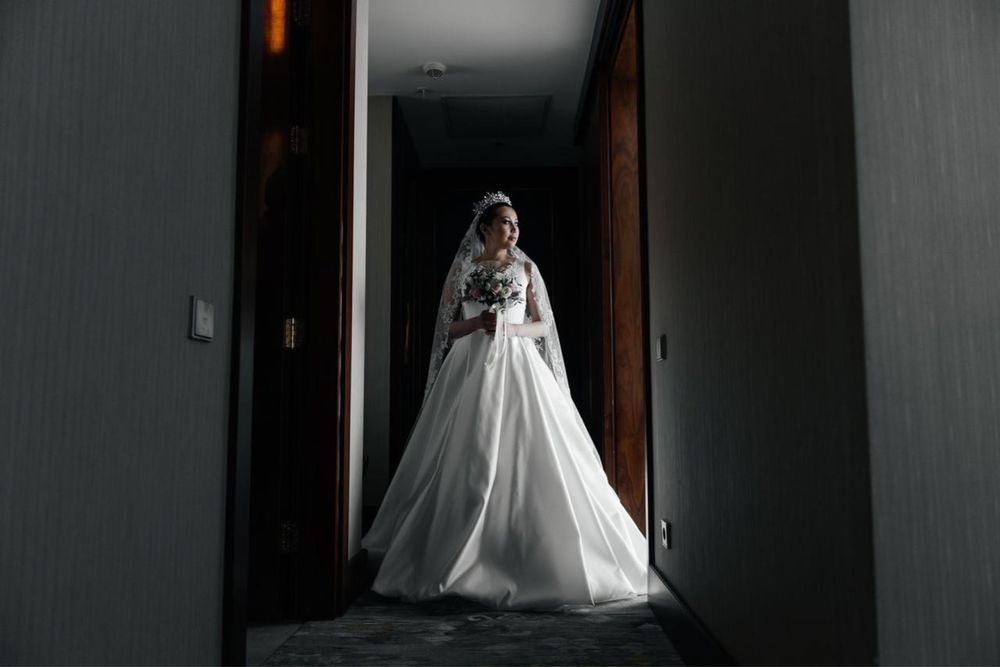 Продам свадебное платье после химчистки