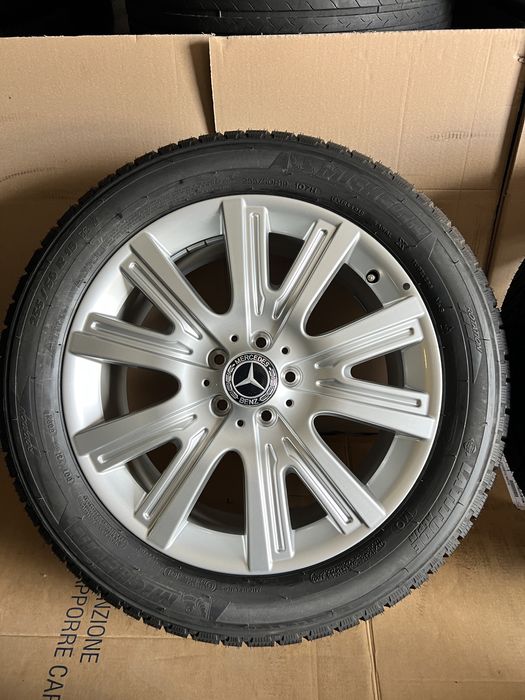 Jante NOI originale Mercedes GLE , GLS , ML , 19 inch’+ anvelope 255/50/19 , Michelin NOI