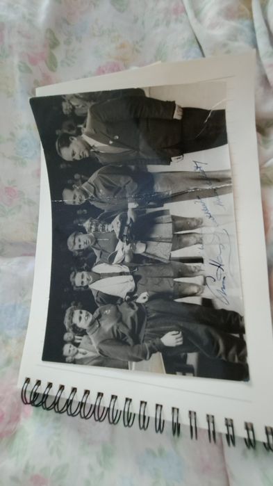 2  Fotografii Vintage " Tenis( semnaturi Olografice)