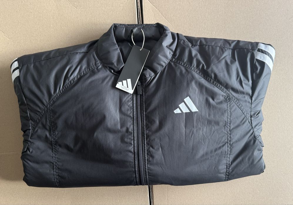 Adidas Essentials 3-Stripes Bomber Jacket ОРИГИНАЛНО мъжко яке - L