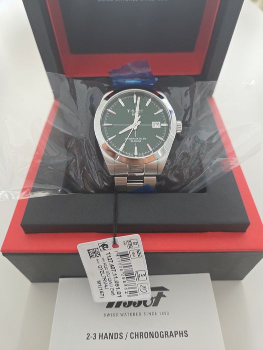 Tissot Gentleman 40mm Green Nou