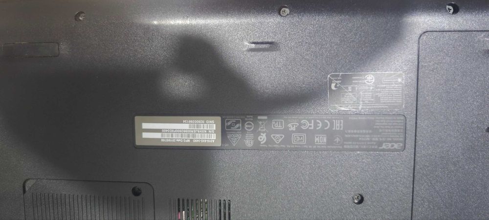 Ноутбук игровой Acer A315-53G Core i3/12Gb/2GbMx130/15'6 б.у,кредит