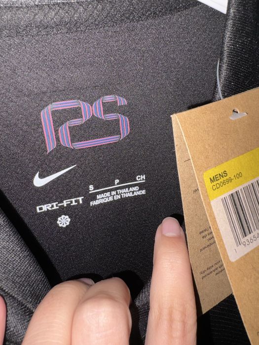 Tricou S FC Barcona Negru Rosu Nou