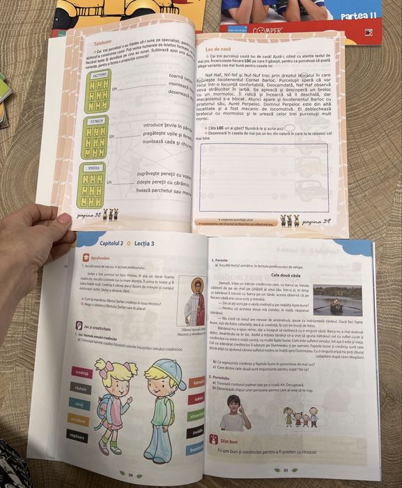Lot carti educative : jocuri  clasa 1