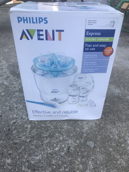 Електрически парен стерилизатор Philips-Avent за бебешки шишета