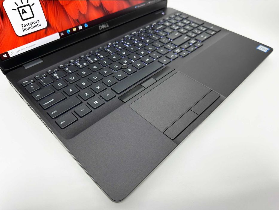 Laptop Dell Latitude 5501 Intel i7 9850H 16 gb ram 256 gb ssd Ecran 15.6 inch Full HD Gama business ultrabook Windows 11 Factura si Garantie 1 an