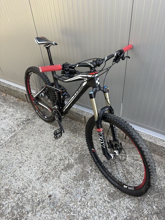 Колело Cube stereo race 160 HPC 27,5” fox/карбон/мекица