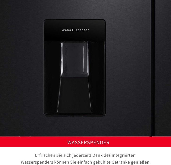 Хладилник HANSEATIC French Door HCDC18080CWD 180см.