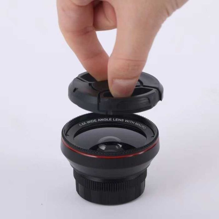 Смарт-линзы для смартфона Macro Go черный