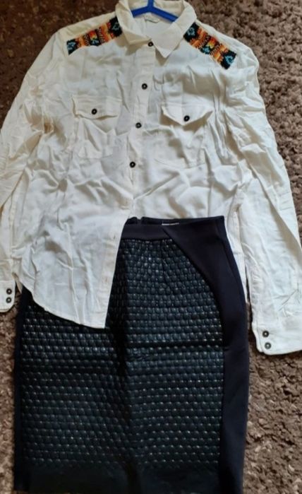 Brend original tinuta /fusta+ camasa 80 lei