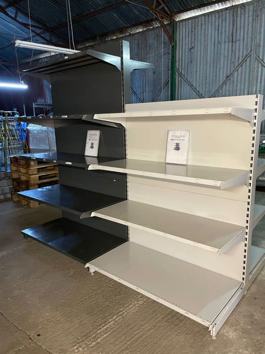 Rafturi metalice pentru supermarketuri