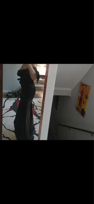 Rochie lungă neagră